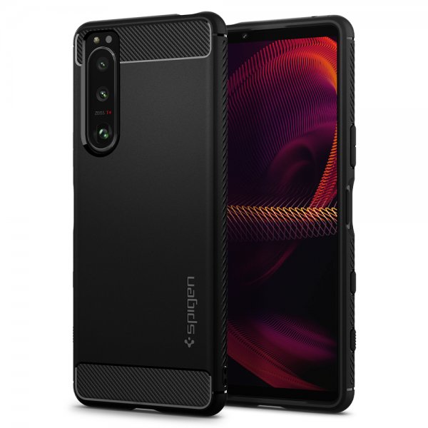 Spigen Sony Xperia 5 III Skal Rugged Armor Matte Black