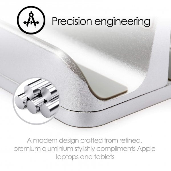 desire2 Dual Bordsställ för Tablet Mac/Ultrabooks Justerbar Aluminium