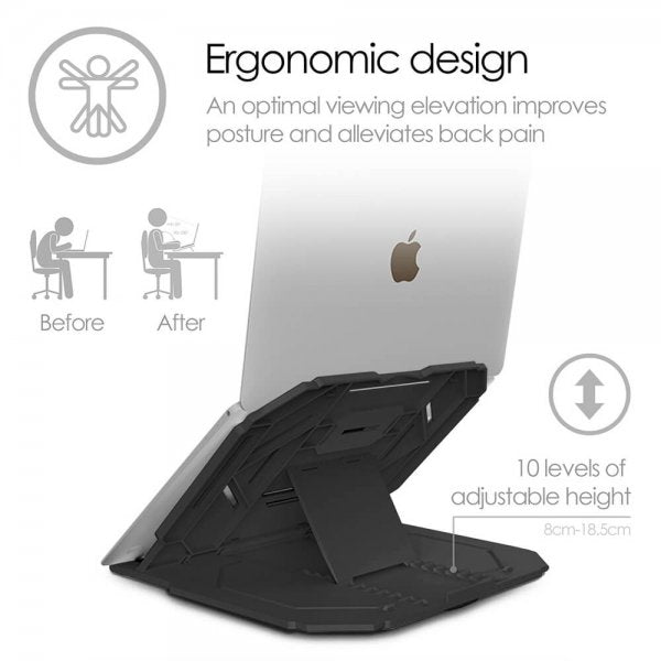desire2 2-i-1 Portabelt Laptopställ Roterbart