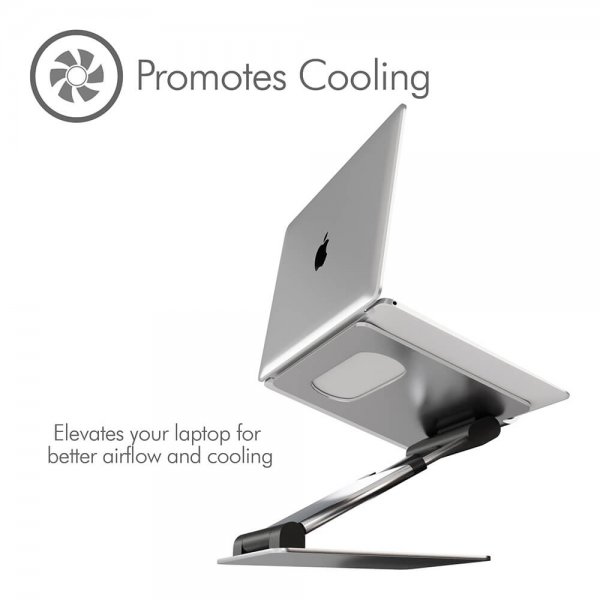 desire2 Laptopställ Supreme Sit-Stand Aluminium