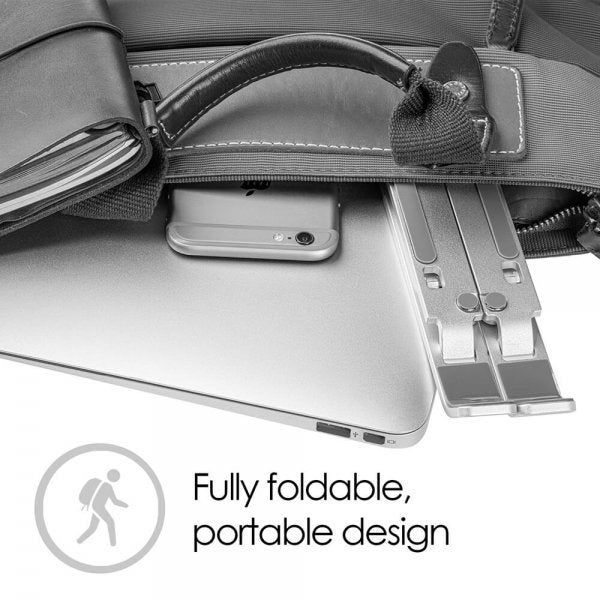 desire2 Vikbart Laptopställ X-format Aluminium