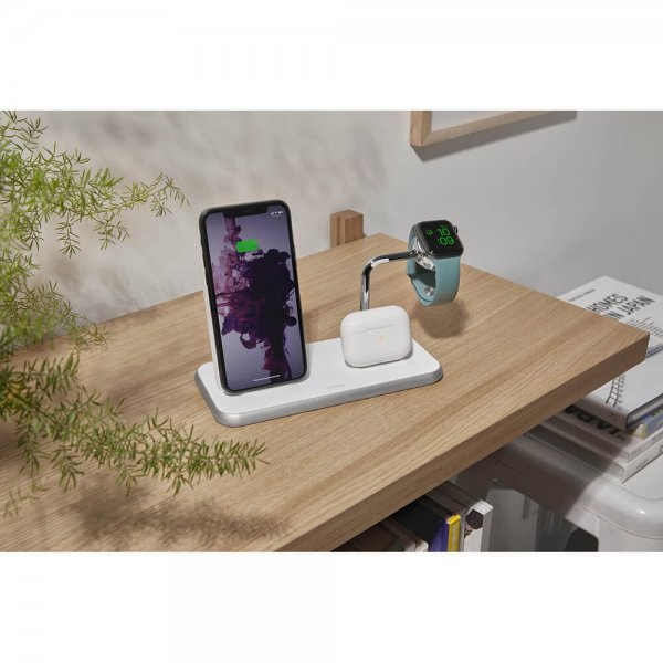 Zens Stand/Dock/Watch Aluminium Wireless Charger