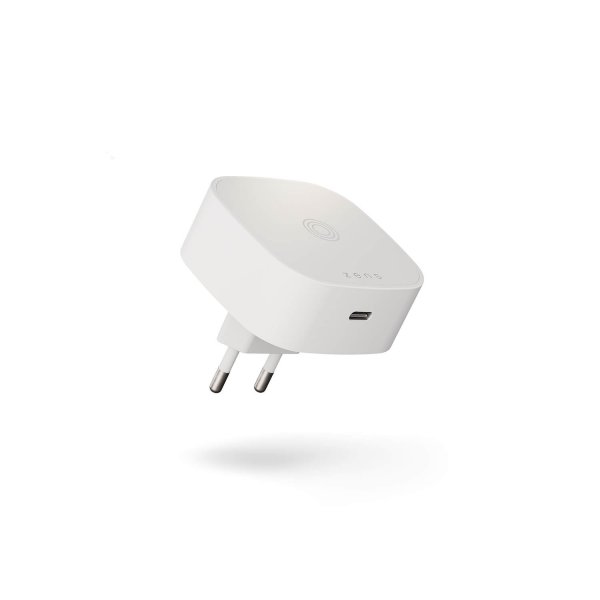 Zens Trådlös Laddare Väggadapter Qi2 MagSafe Vit