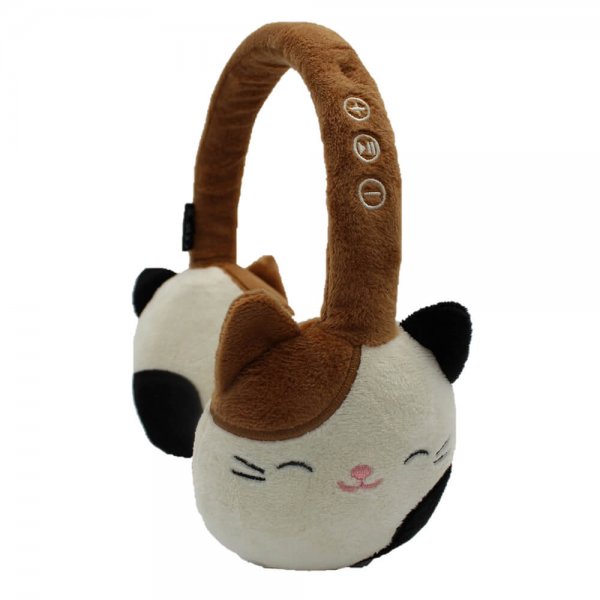 Squishmallows Hörlurar Plush Bluetooth Headphones Cameron the Cat