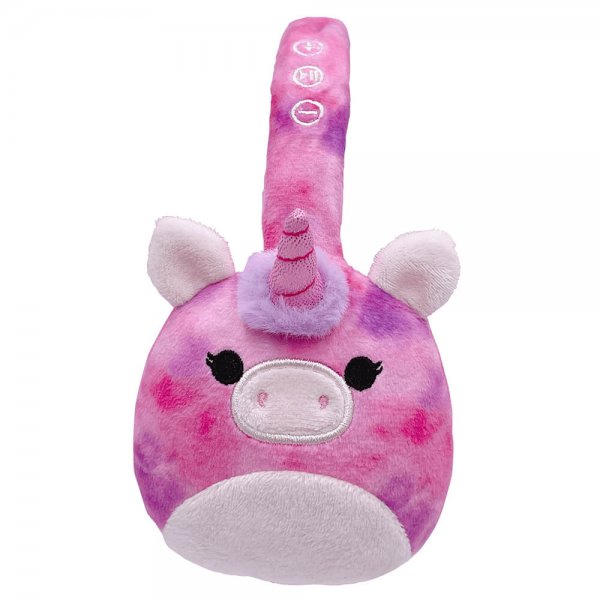 Squishmallows Hörlurar Plush Bluetooth Headphones Lola the Unicorn