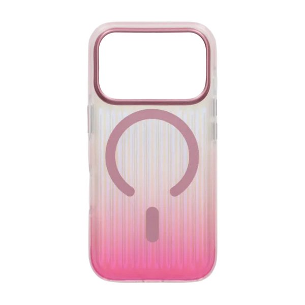 iPhone 17 Pro Max Skal Korrugerad MagSafe Rosa