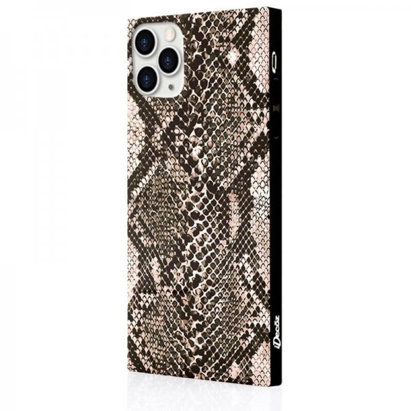 iDecoz iPhone 11 Pro Max Skal Square Case Python