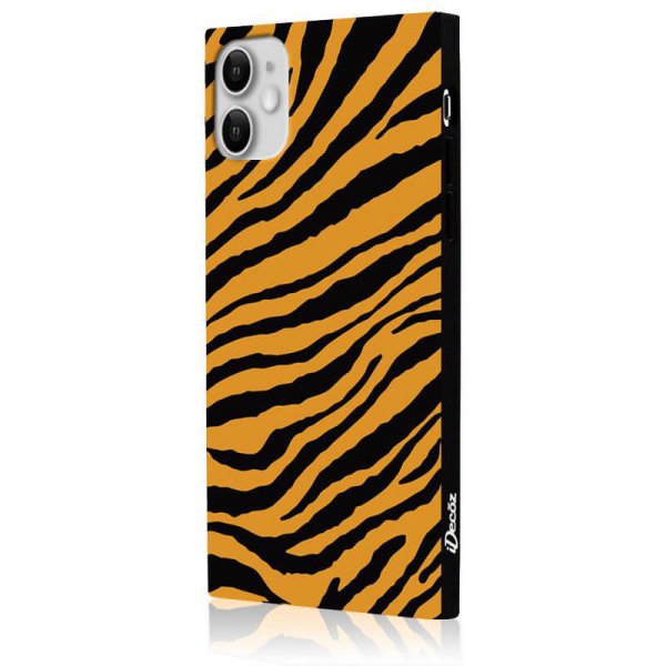iDecoz iPhone 11 Skal Square Case Tiger