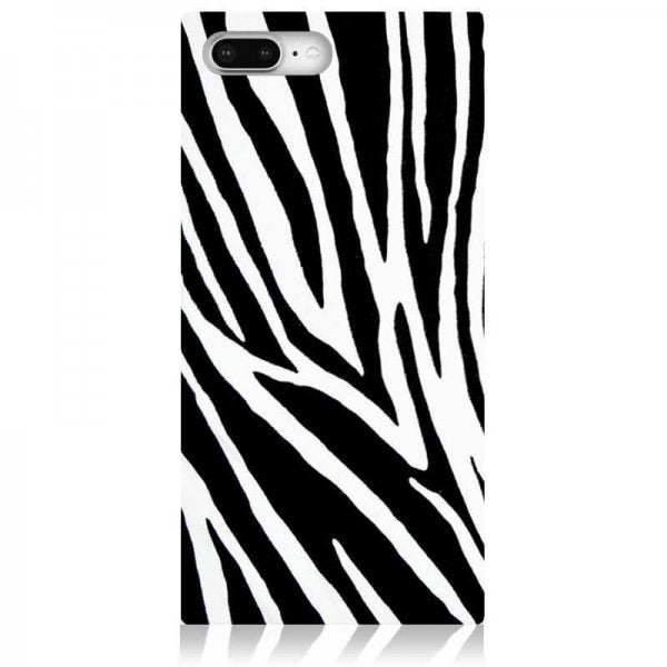 iDecoz iPhone 7 Plus/iPhone 8 Plus Skal Square Case Zebra