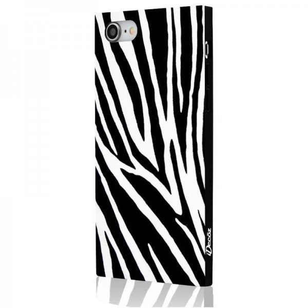iDecoz iPhone 7/8/SE Skal Square Case Zebra