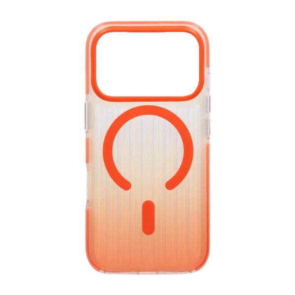 iPhone 17 Pro Skal Korrugerad MagSafe Orange