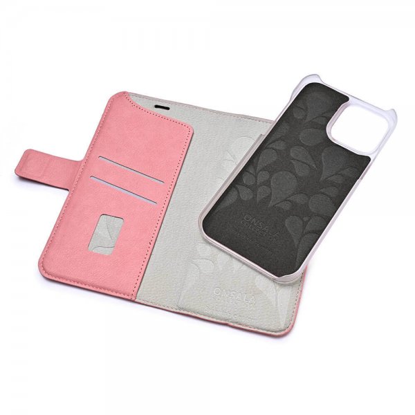 Onsala iPhone 13 Pro Fodral Fashion Edition Löstagbart Skal Dusty Pink