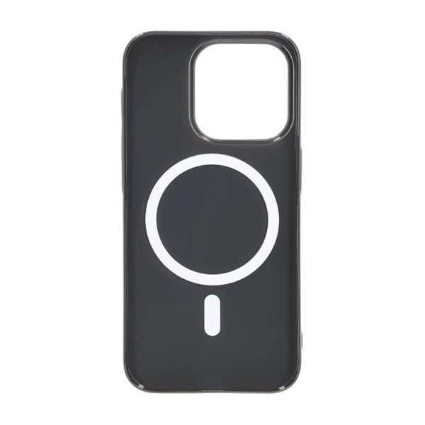 iPhone 15 Pro Skal TPU MagSafe Blank Svart