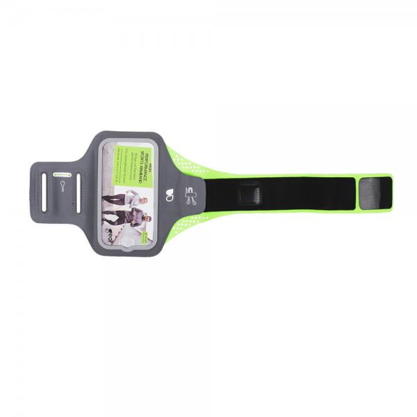 Gear Sportarmband Premium Small 5" Grå/Gul