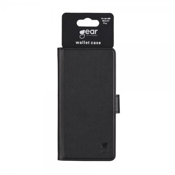 Gear Motorola Moto G7 Play Fodral 3 Kortfack Svart