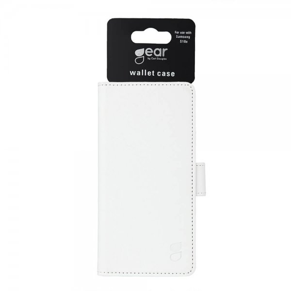 Gear Samsung Galaxy S10E Fodral 3 Kortfack Vit