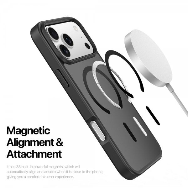 Dux Ducis iPhone 17 Pro Max Skal Yind Series MagSafe Svart