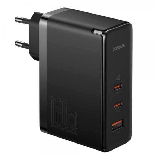Baseus GaN5 Pro Fast Charger 2xUSB-C & 1xUSB-A 160W