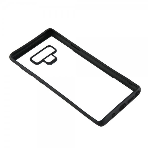 Gear Samsung Galaxy Note 9 Skal Härdat Glas Klar Svart