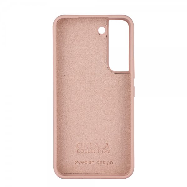 Onsala Samsung Galaxy S22 Skal Silikon Sand Pink