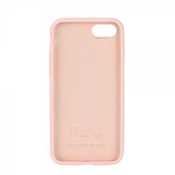 Onsala iPhone 6/6S/7/8/SE Skal Silikon Chalk Pink