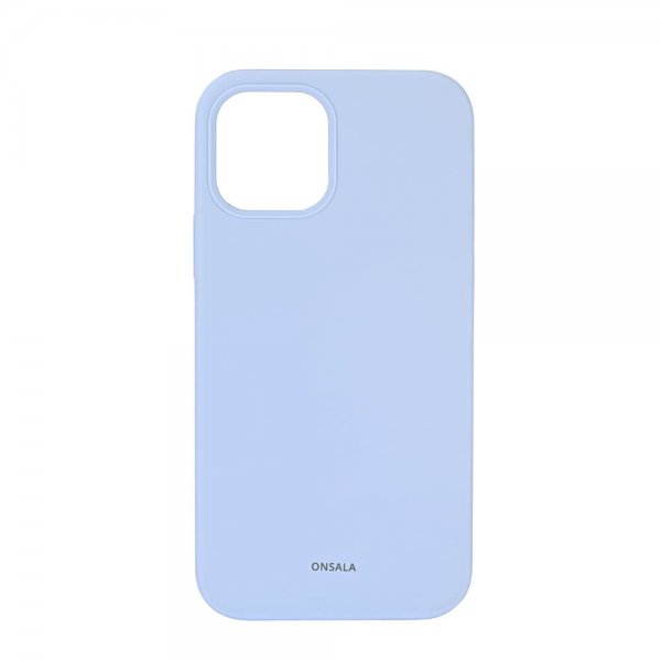 Onsala iPhone 12/iPhone 12 Pro Skal Silikon Light Blue