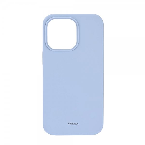 Onsala iPhone 13 Pro Skal Silikon Light Blue