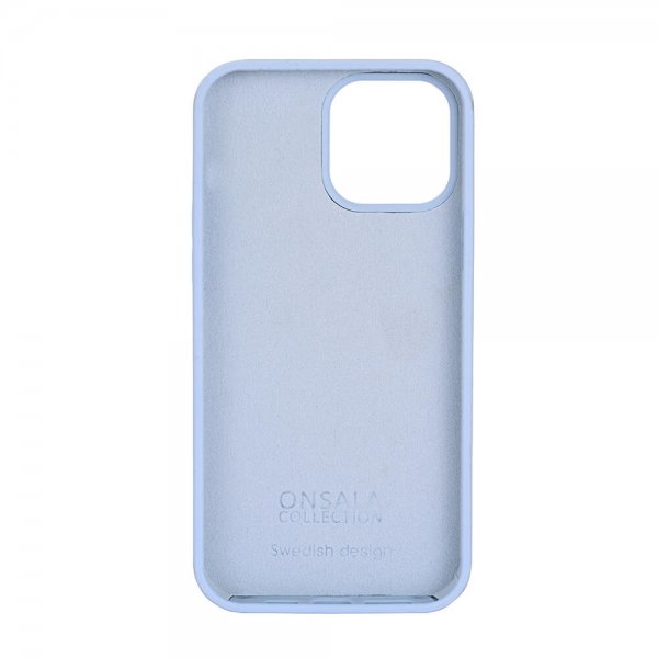 Onsala iPhone 13 Pro Max Skal Silikon Light Blue