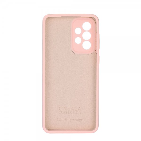 Onsala Samsung Galaxy A03 Skal Silikon Chalk Pink