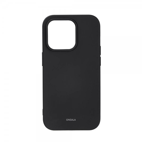 Onsala iPhone 14 Pro Skal Silikon Svart