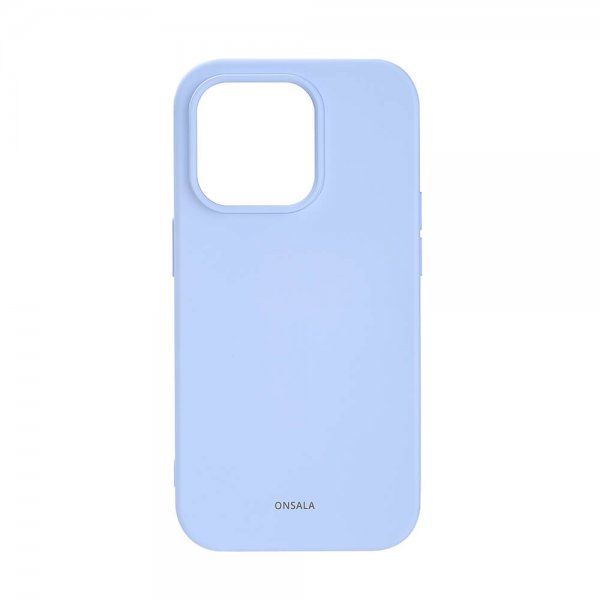 Onsala iPhone 14 Pro Skal Silikon Light Blue