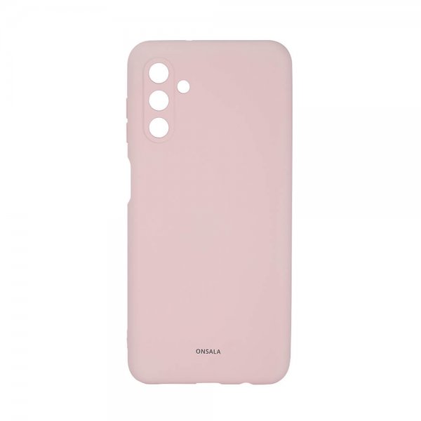 Onsala Samsung Galaxy A13 5G/Galaxy A04s Skal Silikon Chalk Pink