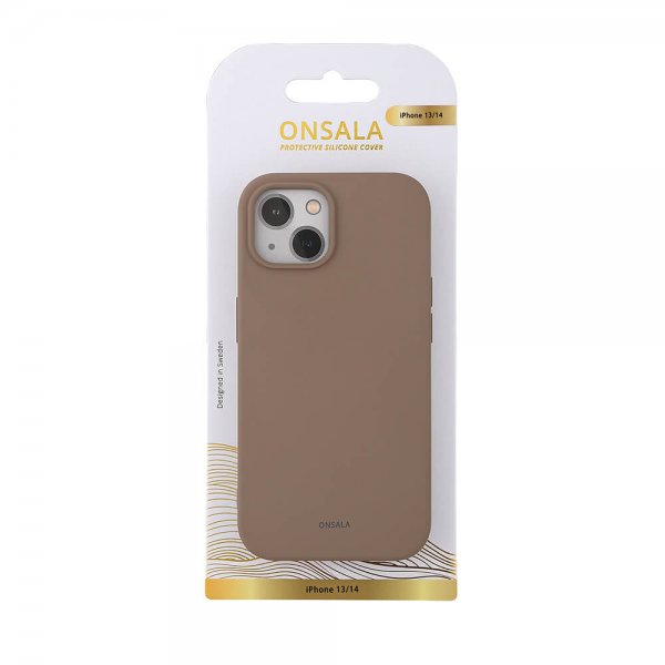 Onsala iPhone 13/iPhone 14 Skal Silikon Summer Sand