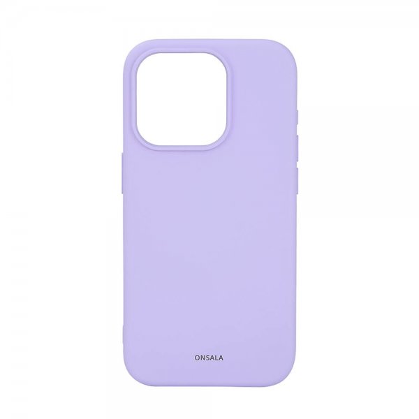 Onsala iPhone 15 Pro Skal Silicone Touch MagSeries Lila