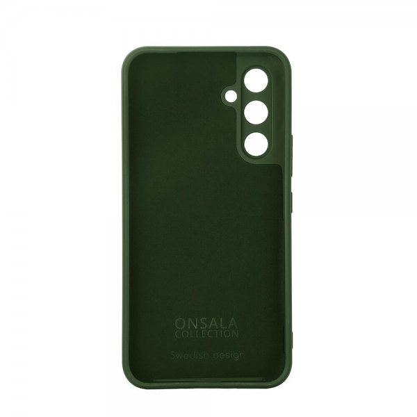 Onsala Samsung Galaxy A55 Skal Silikonkänsla Olive Green