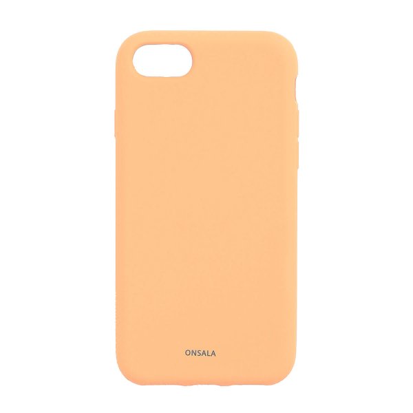 Onsala iPhone 6/6S/7/8/SE Skal Silikonkänsla Apricot