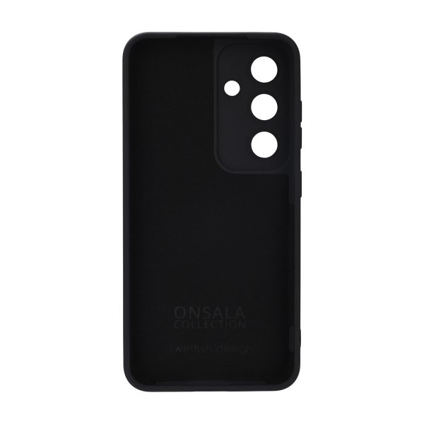 Onsala Samsung Galaxy S25 Skal Silikonkänsla Svart