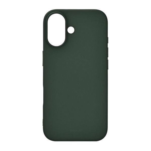 Onsala iPhone 17 Skal Silikonkänsla Olive Green