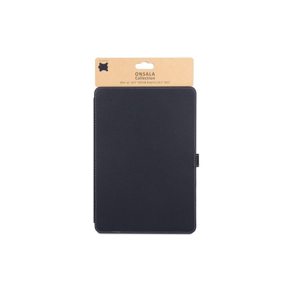Onsala iPad Air 2019 (gen 3) Fodral Äkta Läder Svart