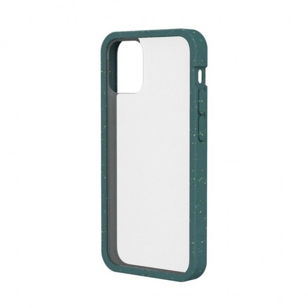 Pela iPhone 12 Mini Skal Eco Friendly Clear Grön