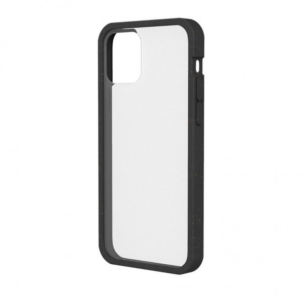 Pela iPhone 12/iPhone 12 Pro Skal Eco Friendly Clear Svart
