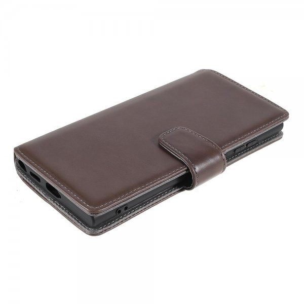 Nordic Covers Samsung Galaxy S22 Ultra Fodral Essential Leather Moose Brown