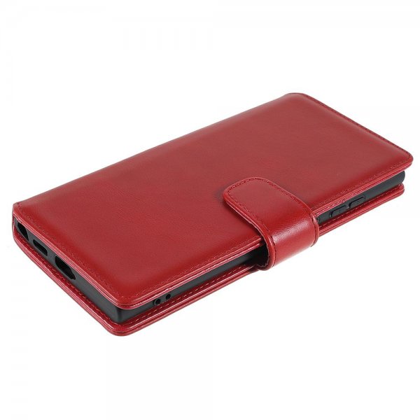 Nordic Covers Samsung Galaxy S22 Ultra Fodral Essential Leather Poppy Red