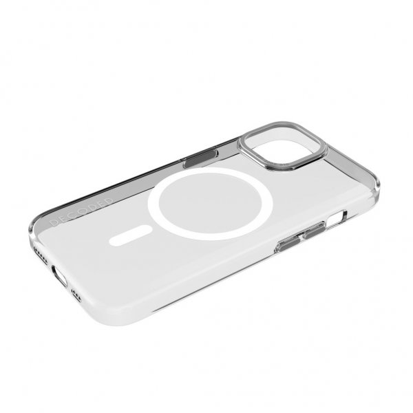 Decoded iPhone 15 Skal Recycled Plastic Clear Case Transparent