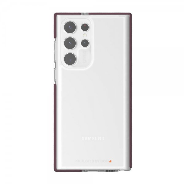 Gear4 Samsung Galaxy S22 Ultra Skal Santa Cruz Burgundy