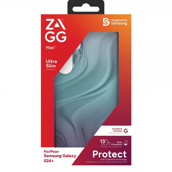ZAGG Samsung Galaxy S24 Plus Skal Milan Deep Aurora