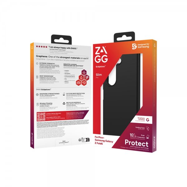 ZAGG Samsung Galaxy Z Fold 6 Skal Bridgetown Svart
