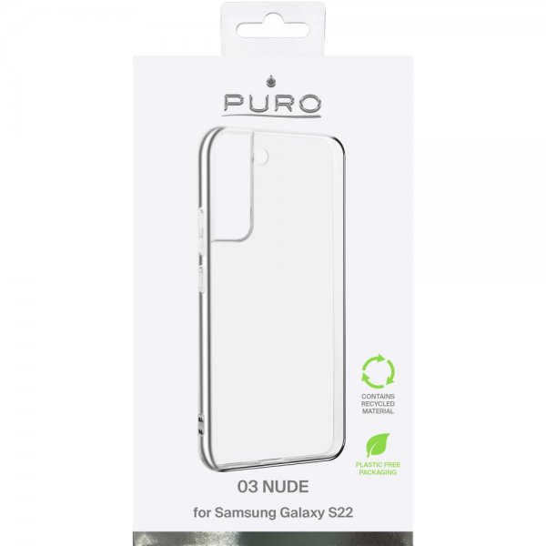 Puro Samsung Galaxy S22 Skal Nude Transparent