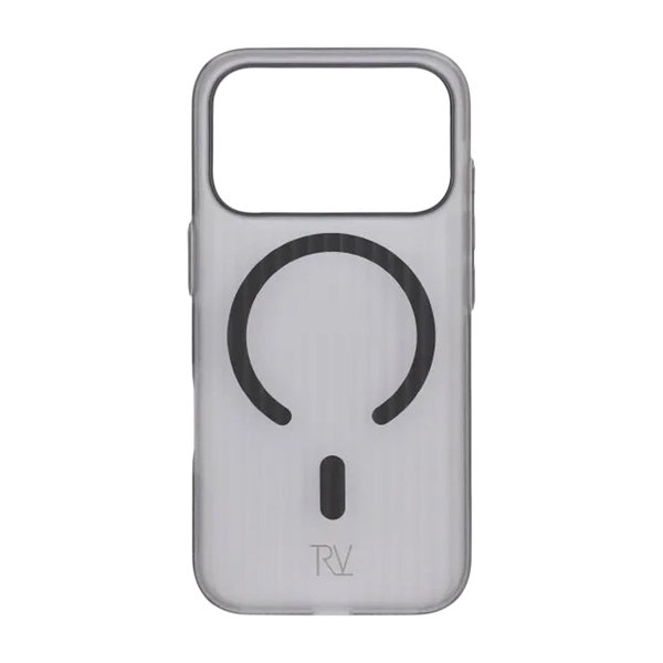 Rvelon iPhone 17 Pro Skal Korrugerad MagSafe Grå