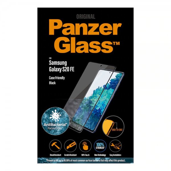 PanzerGlass Samsung Galaxy S20 FE Skärmskydd CaseFriendly Edge-to-Edge